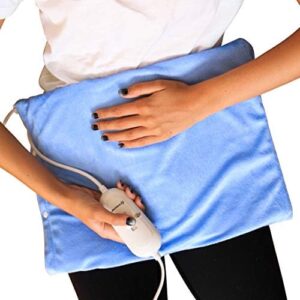 220 Volts Heating Pad 220v 240 Volt Heating pad with Moist/Dry, Fast Heating, Micro Fleece Soft Removable Washable Cover, (Will NOT Work in USA) - Image 4