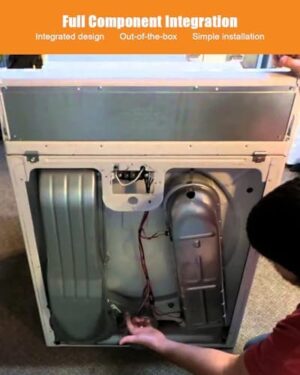 MED7230HW0 Dryer Heating Element Kit Compatible With Maytag Whirlpool MED5630HC1 MED5630HC2 MED5630HC0 MED5630HW1 MED5630HW0 MED5630HW2 MED3500FW1 MEDB765FW0 MEDB835DW4 MEDB855DC4 MEDB855DW4 - Image 6