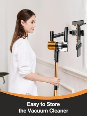 Cordless Vacuum Cleaner, 8 in 1 Vacuum Cleaner for Home with LED Display, 3 Suction Modes, 45mins Runtime Lightweight Stick Vacuum for Home Hardwood Floor, Pet Hair, Carpet - Image 7