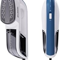 HOMETOP Professional Handheld Steamer, Garment Steamer Iron for Clothes, 1300W 40s Rapid Heat Up Fabric Wrinkle Remover, Portable Steamer Iron for Home and Travel (Blue)