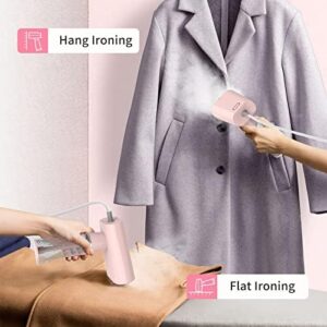 Clothes Steamer Travel, HOMEASY Steamer for Clothes Garment Steamer Portable Iron Clothes Steamer Fabric Wrinkle Remover with Fast 25s Heat-up Detachable Water Tank - Image 2
