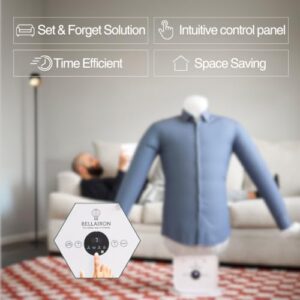 Automatic Hot Air Dryer & Iron for Shirts & Pants – Freshens Clothes, Effortless, Hands-Free Wrinkle Removal, One-Touch Fast Solution, Faster Than Steamers & Irons. - Image 2