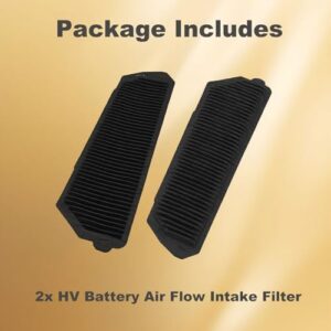 Pair HV Battery Cooling Air Intake Filter Screen, HV Battery Filter Compatible with Toyota Sienna LE Limited XLE XSE 2.5L 2021 2022 2023 Replace#: G92DH-45010 - Image 6