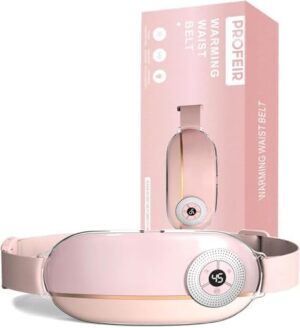 Portable Cordless Heating Pad,Heating Pad 5s Fast Heating,Heating Pads for Cramps with 3 Heat Levels and 3 Massage Modes,Menstrual Heating Pad for Women and Girl (Pink)