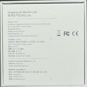 Qingping Air Monitor Lite, Apple HomeKit Compatible Wi-Fi Indoor Air Quality Meter Detects Home CO2, PM2.5, PM10, Temperature, and Humidity - Image 7