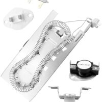 MED7230HW0 Dryer Heating Element Kit Compatible With Maytag Whirlpool MED5630HC1 MED5630HC2 MED5630HC0 MED5630HW1 MED5630HW0 MED5630HW2 MED3500FW1 MEDB765FW0 MEDB835DW4 MEDB855DC4 MEDB855DW4