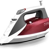 Black+Decker IR2050 Textile Iron, Standard, Red