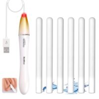 Toy Heating Stick LED Indicator Light Heating Stick 42 ℃ Automatic Control Fast Heating Outdoor Heating Tea/Coffee/Water, Meat Stick Warmer Portable USB Hand Warmer + 6 Dryer Sticks