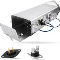 Dryer Heating Element Assembly Fit for Sam/sung DV422EWHDWR/AA DV42H5000EW DV419AEW/XAA DV42H5200EF/A3 DVE50M7450W DV395ETPASU/A1 DV365ETBGWR/A3 DV448AEP/XAA DV350AEW DV405ETPASU/AA DV395ETPASUA1