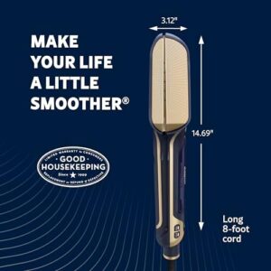 Conair Steam Stylist with Fabric Shaver, Extra Water Tank, and Storage Bag - Amazon Exclusive | Press Iron & Steamer - Great for Home, Office, or Travel | 3-in-1 Steam Iron for Quick Wrinkle Removal - Image 7