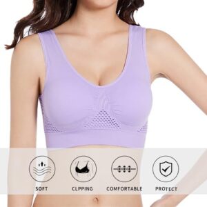 GYQMBT Breathable Cool Liftup Air Bras,2024 New Breathable Sports Bras for Women Plus Size,Comfortable Sports Bra - Image 4