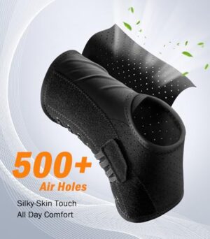 Slim-Fit Ankle Brace for Sprained Ankle, Quick Lace Up Ankle Support for Women Men With 2 Auto-Shaped Pads, Air Fabric Cool Ankle Stabilizer for Injury Recover, Running, Sports, XS(10”-11”) - Image 4