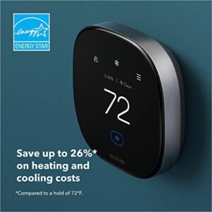 ecobee Smart Thermostat Premium with Smart Sensor and Air Quality Monitor - Programmable Wifi Thermostat - Works with Siri, Alexa, Google Assistant - Image 4