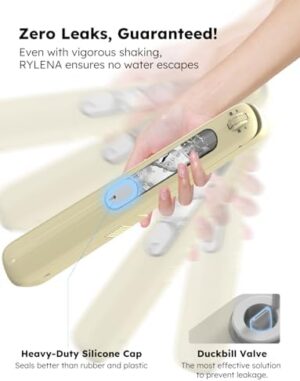 Travel Steam Iron, 180° Rotates to Clip, Hang, Flat Iron for Clothes, Curtains, 2025 LeakProof & Anti-Splash Tech, Fast De-Wrinkle, Crisp Crease, XL Tank, Easy Grip, Portable, Apt, Cruise, Dorm - Image 8