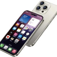 Dummy Fake Prop Phone Compatible with Phone 16 Pro max Non-Working Store Display Phones Kids Pretend Play Phone That Look Real (for 16 Pro Max Titanium Home Screen)