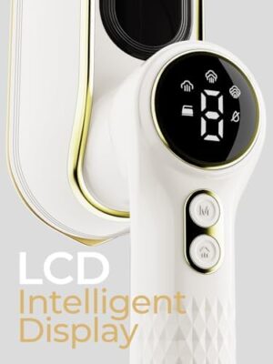 Portable Travel Steamer, 1200W Handheld Fabric Steamer for Clothes, 4 Modes with LCD Display, Powerful Wrinkle Remover for Home & Travel, 150ml Water Tank, 10S Fast Heat-Up, 180° Swivel Handle, White - Image 2