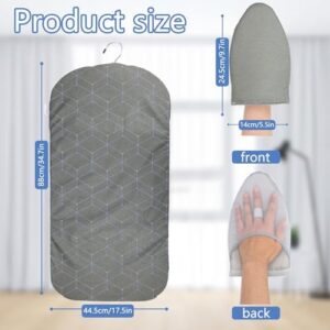 Steamer Board for Clothes With Ironing Glove, 35"17.5" Hanging Ironing Pad, Steam Iron Stand With Pad for Steaming Clothes - Image 2