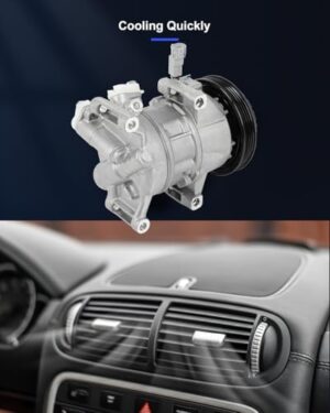 ECCPP A/C Compressor with Clutch 2012-2018 Fit for Toyota Yaris 1.5L AC Compressor Strong Cooling - Image 5