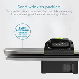 Steamfast SF-680 Digital Steam Press with Multiple Fabric Settings and Steam Burst Function,Stainless/Black, Stand - Image 7