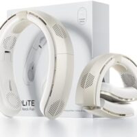 TORRAS COOLiTE Neck Fan, 8450 RPM Turbo Airflow, Portable Neck Fan Rechargeable with 14H Battery, Lightweight & Foldable Neck Fans That Blow Cold Air for Outdoor, Travel, Mothers Day Gifts, Black