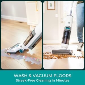 Kenmore HF5010 AquaLite 3-in-1 Cordless Wet Dry Vacuum Hard Floor Cleaner with Automatic Air-Drying, 35mins Runtime & One Edge Self-Cleaning Mop for Multi-Surface and Messes - Image 2