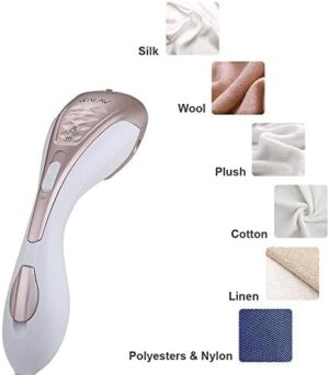 SALAV Steamer for clothes Handheld Iron 2 in 1, 2 Steam Settings, for Both Vertical and Horizontal Garment Handling, Ceramic Coated Metal Steam Panel, 150 ml Big Water Tank, 1150 Watt Rose Gold - Image 5