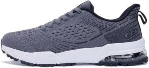 GANNOU Men's Air Athletic Running Shoes Fashion Sport Gym Jogging Tennis Fitness Sneaker (US 7-12.5)