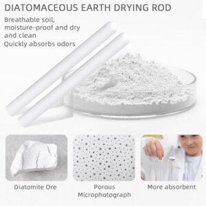 Toy Heating Stick LED Indicator Light Heating Stick 42 ℃ Automatic Control Fast Heating Outdoor Heating Tea/Coffee/Water, Meat Stick Warmer Portable USB Hand Warmer + 6 Dryer Sticks - Image 3