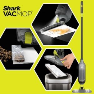 Shark VACMOP Disposable Hard Floor Pad Refills, Compatible with VM252 & VM180, No-Touch Disposal, for use on All Sealed Floors - Stone, Hardwood, Laminate & Tile, (46 Count Total), VMP46 - Image 6