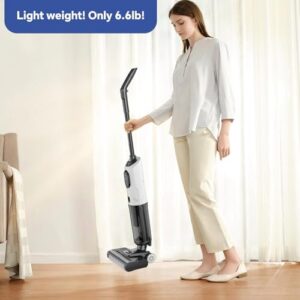 SWEEPBIRD C1 Wet Dry Vacuum Cleaner Cordless, Hardwood Floors Cleaner for Multi-Surface Cleaning with Smart Control & Self-Cleaning System, for Hardwood Tile Floor & Carpet - Image 6