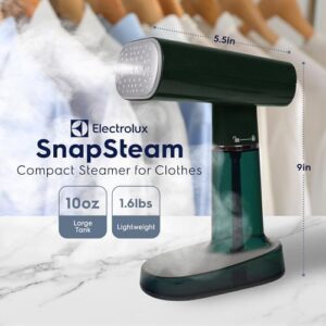 Electrolux SnapSteam Steamer for Clothes - Powerful 1200W Handheld Detachable Steam Press Iron Wrinkle Remover Portable Travel Steamer for Garments, Fabrics & Curtains, Green - Image 2