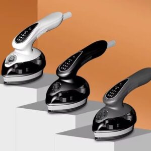 Iron and Steamer for Clothes – 2 in 1 Travel Design with 90° Rotatable Head – Dual Steam & Dry Modes – Fast 25s Heat-Up – Ideal for Home, Office and Travel (Gray) - Image 4