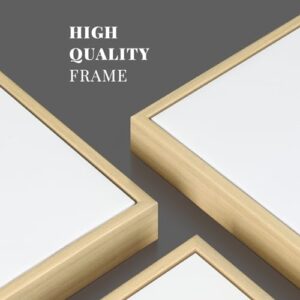 Joocrise Watercolor Botanical Wall Art Set of 3 Boho Floral Canvas Wall Decor Prints Sage Green Wildflower Wall Art Modern Flower Pictures Botanical Painting for Bedroom Bathroom 16x24 Inch Framed - Image 7