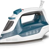 BLACK+DECKER Easy Steam Compact Iron, with Non Stick Soleplate