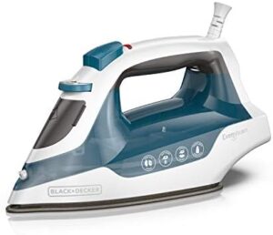 BLACK+DECKER Easy Steam Compact Iron, with Non Stick Soleplate