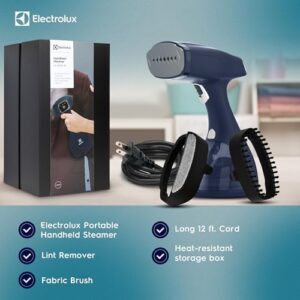 Electrolux Steamer for Clothes, LX15003 Portable Handheld Fabric and Garment Steamer Iron Press Wrinkle Remover with Lint Remover & Fabric Brush – Blue - Image 6