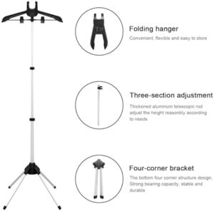 Clothes Steamer Stand With 1 Pair Ironing Gloves,Steamer Rack For Clothes,Steam Iron Stand,Garment Steamer Rack - Image 3