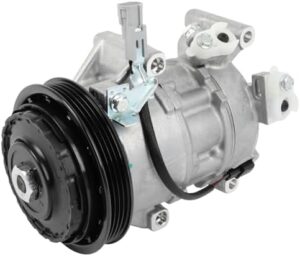 ECCPP A/C Compressor with Clutch 2012-2018 Fit for Toyota Yaris 1.5L AC Compressor Strong Cooling