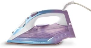 BLACK+DECKER Moonstone Iron, IR2323-1AD, Ceramic Infused Soleplate & Anti-Drip Function with Auto Clean and Auto Shut-off, 50% Smoother Glide for Fabric Wrinkles - Image 3