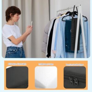 Beautyflier Portable Steamer Bag for NORI Press Travel Steam Iron, Travel Carrying Bag for Handheld Iron, Handheld Steamer Case Organizer with Hanging Buckle Strap, Fits Travel (Bag Only) - Image 4