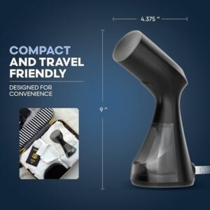 Conair Compact Garment Steamer for Clothes, Small Size Tackles Big Wrinkles with Fast Heat Up - Image 4