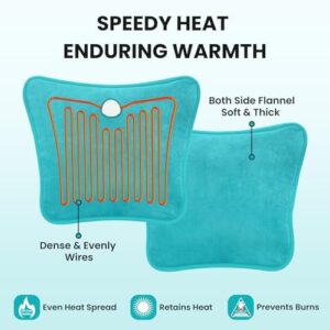 TABEKE Hip Heating Pad for Hip/Sciatica Pain Relief, Hip Support Brace, Lower Back/Thigh/Buttock Electric Heat Pad, Hot Physical Therapy Devices for Men, Women - Image 5