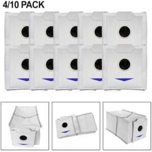 Dust Bags For X2 / T30S / T30S AI Care / T30S PRO Robot Vacuum and Mop, Large Capacity Disposable Replacement Bags(10 PACK) - Image 3