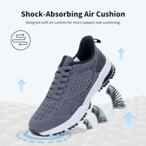 GANNOU Men's Air Athletic Running Shoes Fashion Sport Gym Jogging Tennis Fitness Sneaker (US 7-12.5) - Image 2
