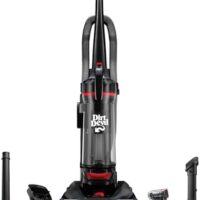 Dirt Devil Multi-Surface Total Pet+ Upright Bagless Vacuum Cleaner for Carpet and Hard Floor, with Pet Tool Kit, Powerful, Lightweight, Corded Vacuum Cleaners for Home Use