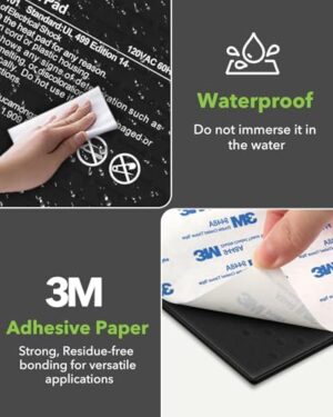 BN-LINK Reptile Heating Pad Electric Indoor Under Tank Terrarium Heating Mat Waterproof for Turtles, Lizards, Frogs, and Other Reptiles, 6" X 8" - Image 4