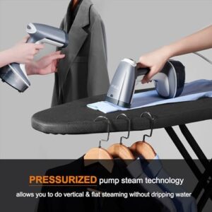 YIKA Steamer for Clothes, 2 Modes Steam Iron Garment & Fabric Wrinkle Remover, 30-Second Fast Heat Up, 300ml Detachable Water Tank, 25 Minutes Continuous Steam for Home, Office and Travel - Image 3