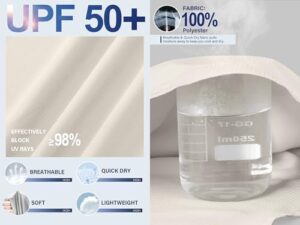 Womens UPF 50+ UV Sun Protection Safari Shirts Long Sleeve Outdoor Cool Quick Dry Fishing Hiking Gardening Shirts - Image 7