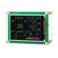 Air Quality Monitor pm2.5 pm10 pm1.0 Detector Indoor air Quality Monitor for Cars,Home,Office,Hotel etc (PM1.0,PM2.5,PM10)