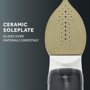 Sunbeam EliteSteam 1700W Digital Steamer & Iron – Stainless Steel Soleplate, 200ml Water Tank, Variable Steam, Quick 20s Heat-Up, 3-Year Limited Warranty – Ideal for Wrinkles & Upholstery - Image 6